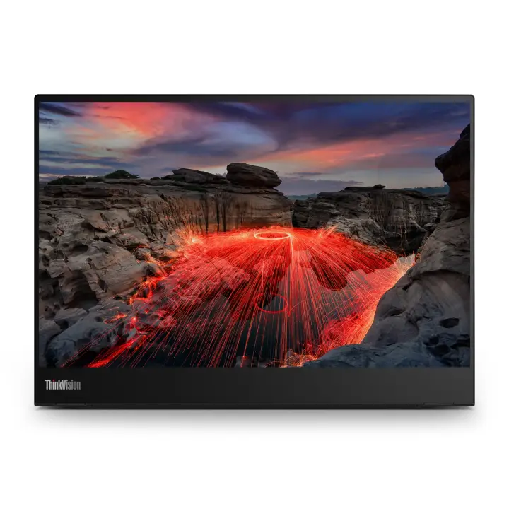 ThinkVision M14t Gen 2 LED display 35,6 cm (14") 2240 x 1400 Pixeles 2.2K Pantalla táctil Negro