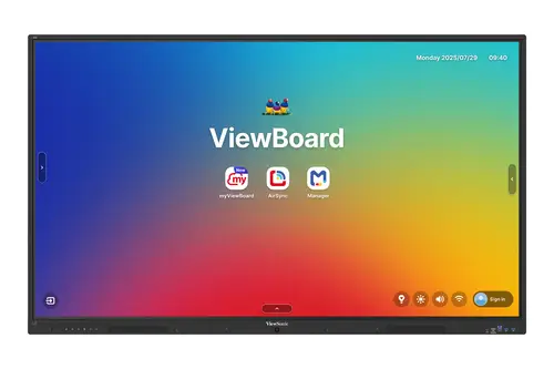 IFP 65IN 4K ANDROID 16 EDLA 64 pizarra blanca interactiva 165,1 cm (65") 3840 x 2160 Pixeles Pantalla táctil - Imagen 2