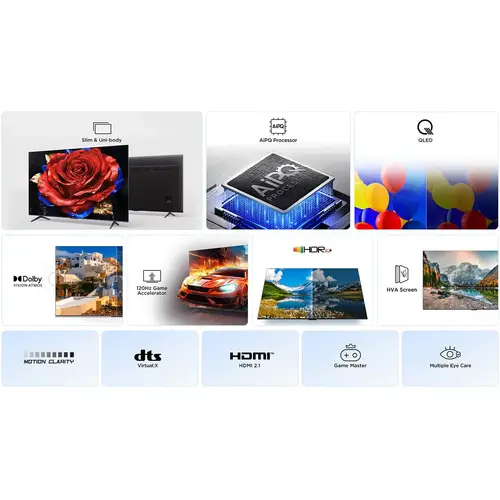 T69C 43T69C Televisor 109,2 cm (43") 4K Ultra HD Smart TV Wifi Negro 350 cd / m² - Imagen 14