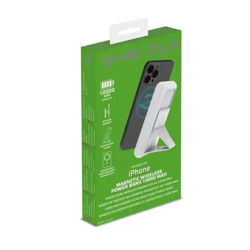 MAGPB10000WH batería externa 10000 mAh Cargador inalámbrico Blanco - Imagen 5