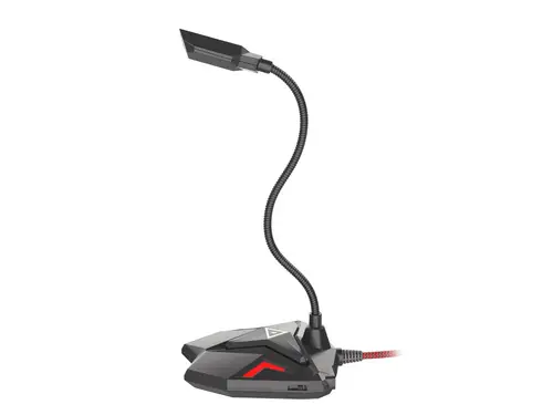 Radium 100 Negro, Rojo Micrófono para PC - Imagen 6