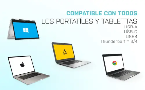 Metal USB-C/USB-A 2.5Gbps Ethernet Adapter - Imagen 5