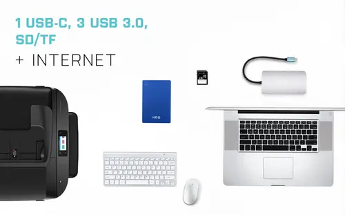 Metal USB-C Nano Dock HDMI/VGA with LAN + Universal Charger 77 W - Imagen 13
