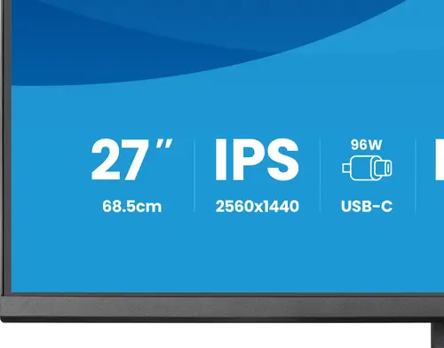 ProLite XB2797QSNPH-B1 27IN IPS LCD 4MS 2560X1440 350CD/M2 HDMI/DP/USB 2 pantalla para PC 68,6 cm (27") 2560 x 1440 Pixeles Quad HD Negro - Imagen 11