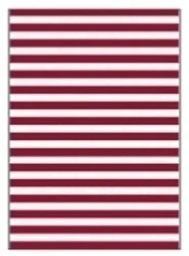BOLSA DISFRAZ 56x70 IMPRESA BL/ROJO - Pack de 25 unidades