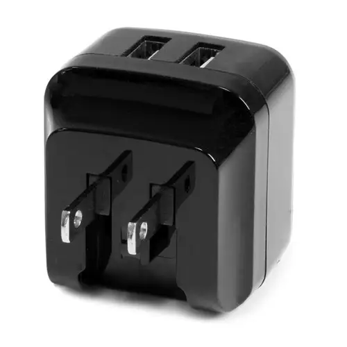 Cargador de Pared USB de 2 Puertos para Tablets Smartphones - Cargador de Alta Potencia para Viajes - Imagen 3
