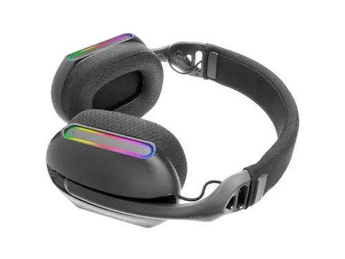 MHW-PRO Auriculares Inalámbrico y alámbrico Diadema Juego USB Tipo C Bluetooth Negro - Imagen 2