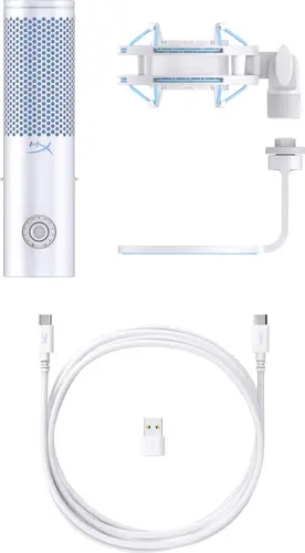 QuadCast 2 - Micrófono USB (Frost) - Imagen 9