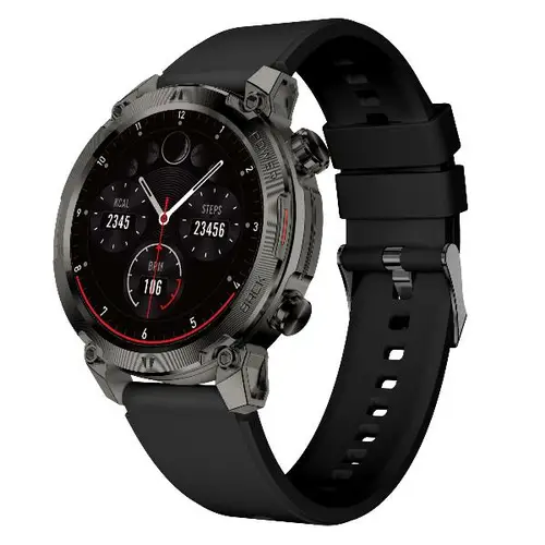 NXSWTRAILROUND Relojes inteligentes y deportivos 3,53 cm (1.39") Digital 360 x 360 Pixeles Pantalla táctil Negro - Imagen 11