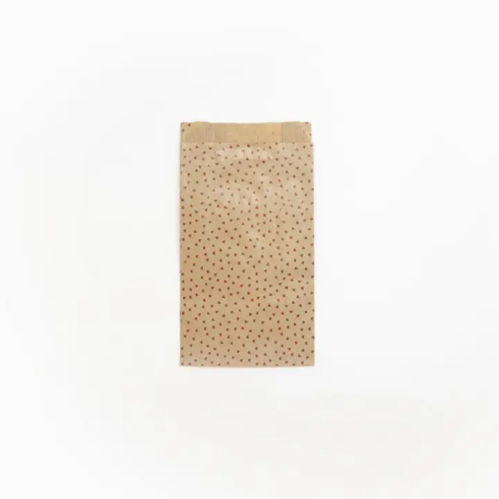 394106C bolsa de papel Marrón, Rojo