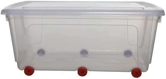 WFS051530 CS TP caja de almacenaje Rectangular Plástico Rojo