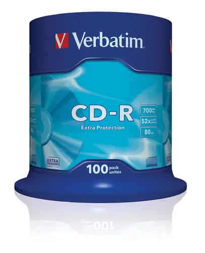 CD-R Extra Protection 700 MB 100 pieza(s)