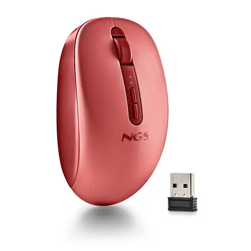 FOG DUAL RED ratón Universal Ambidextro RF Wireless + Bluetooth 1600 DPI - Imagen 4