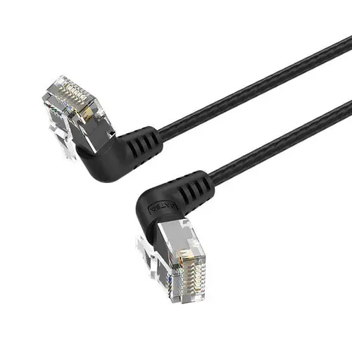 IBOBI cable de red Negro 3 m Cat6 U/UTP (UTP) Alrededor
