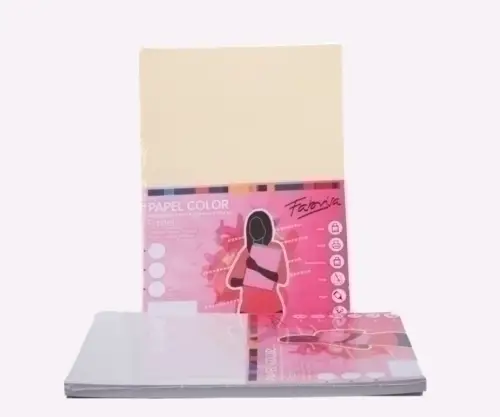 PAPEL VERJUR.A4 FABRISA 100g 100h BLANCO