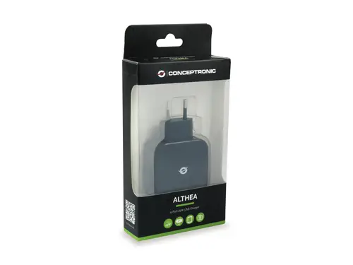 ALTHEA04B cargador de dispositivo móvil Universal Negro Corriente alterna Interior - Imagen 5