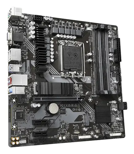 B760M DS3H DDR4 Placa base - Soporta CPUs Intel Core de 14ª generación, VRM digital de 6+2+1 fases, hasta 5333MHz DDR4 (OC), 2xPCIe 4.0 M.2, LAN 2.5GbE, USB 3.2 Gen2 - Imagen 4