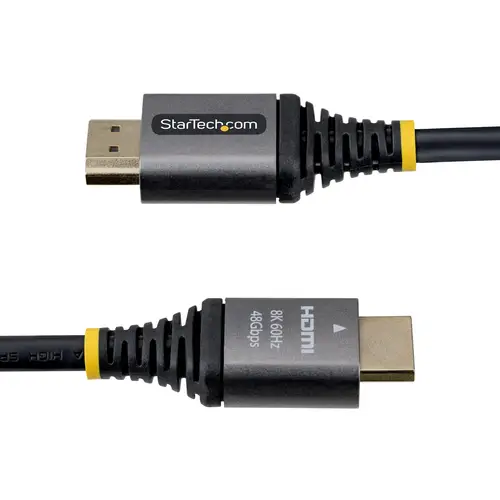 Cable HDMI 2.1 Certificado de Ultra Alta Velocidad de 0,3m - 8K 60Hz - 4K 120Hz - Cable HDMI 2.1 con HDR10+ eARC - 48Gbps - Cable HDMI 8K para Monitor/TV - Imagen 4