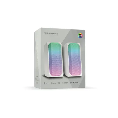 Altavoces MSRGBW 15W Bt 5.0 White - Imagen 10