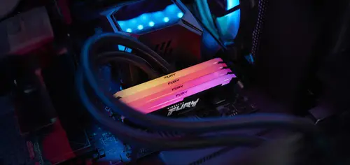 FURY Beast 16GB 3200MT/s DDR4 CL16 DIMM 1Gx8 RGB - Imagen 4