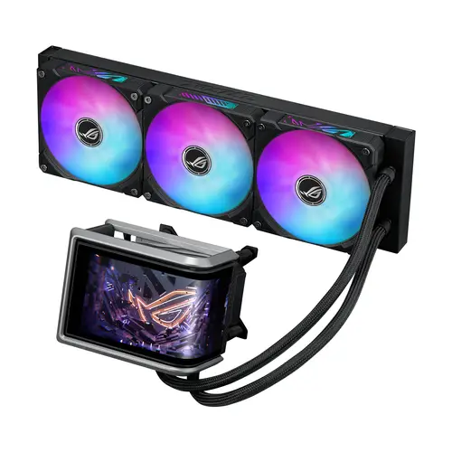 ROG RYUO IV 360 ARGB Procesador Sistema de refrigeración líquida todo en uno 12 cm Negro - Imagen 8