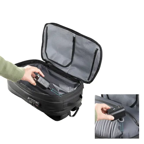 Mochila de viaje con sistema de compresión al vacío y bomba de aire - Imagen 6