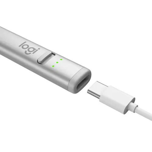 914-000074 lápiz digital 20 g Plata - Imagen 5