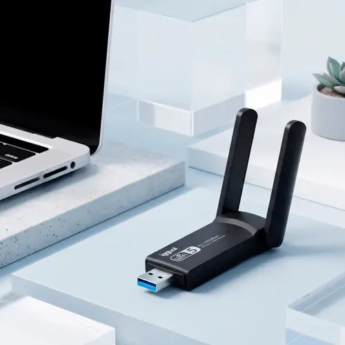 Adaptador USB Wifi 1300 Mbps dual 2.4G/5G - Imagen 13