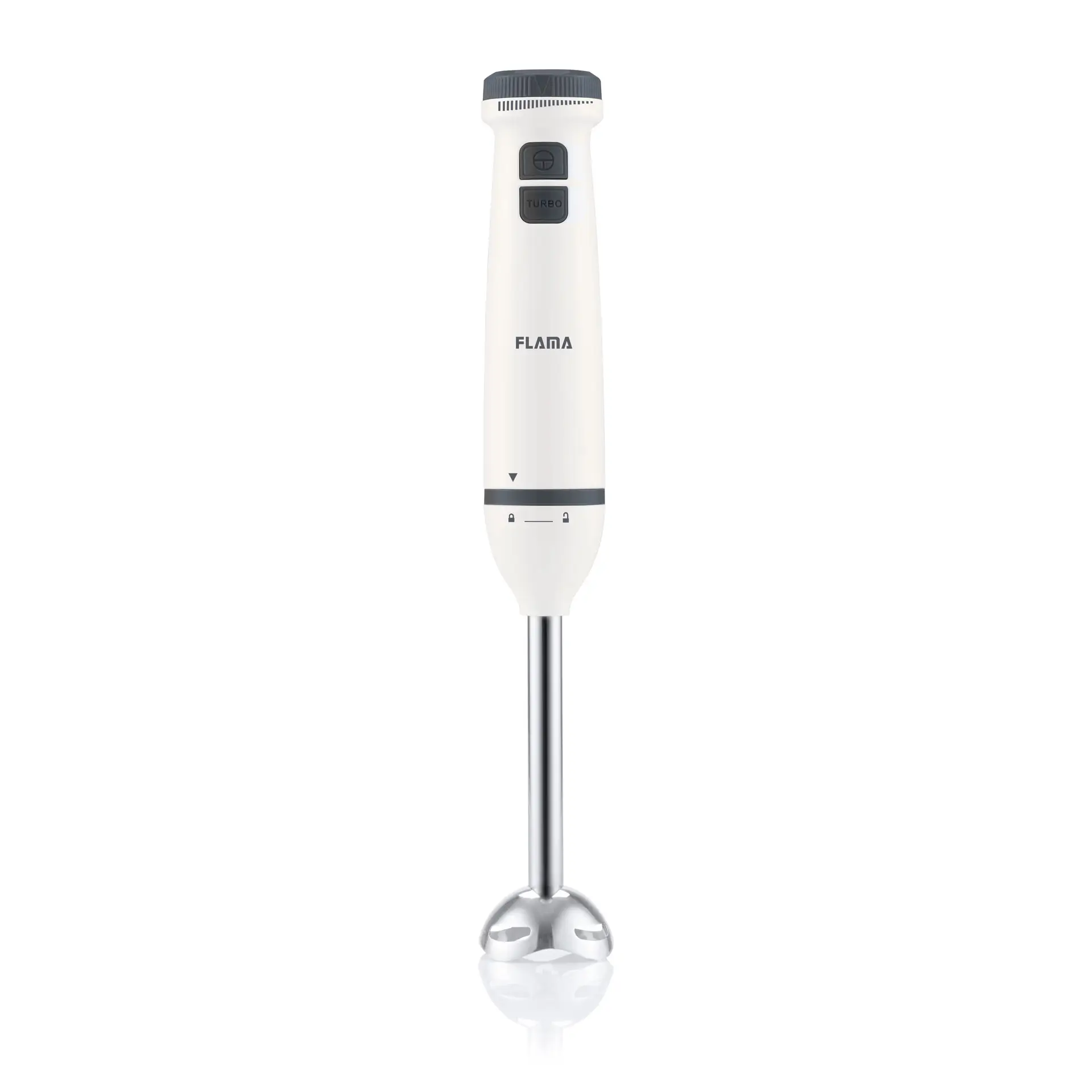 2031FL Batidora de inmersión 800 W Acero inoxidable, Blanco