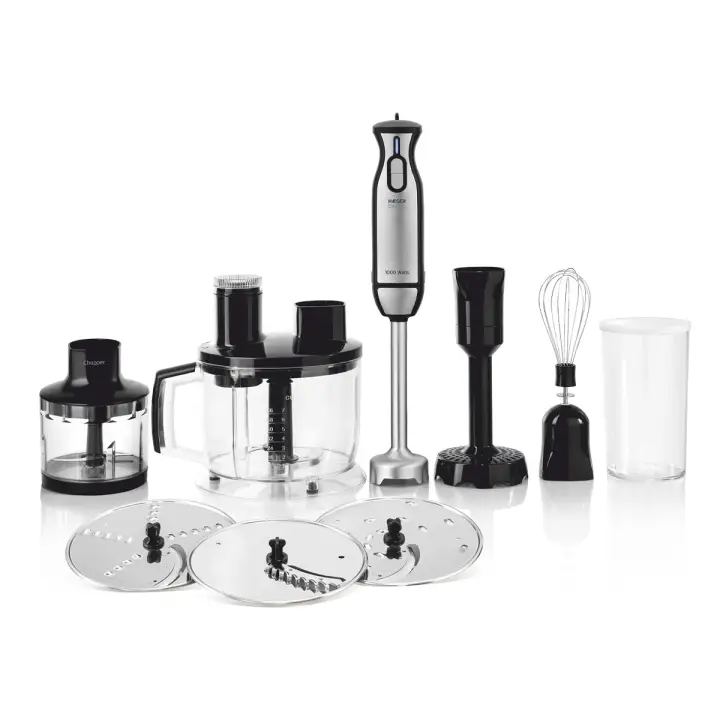 Extreme Chopper Batidora de vaso 1000 W Negro, Acero inoxidable