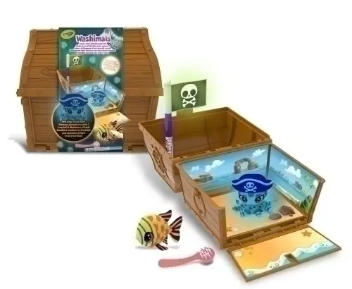 JUEGO CRAYOLA WASHIMALS OCEAN GLOW PETS
