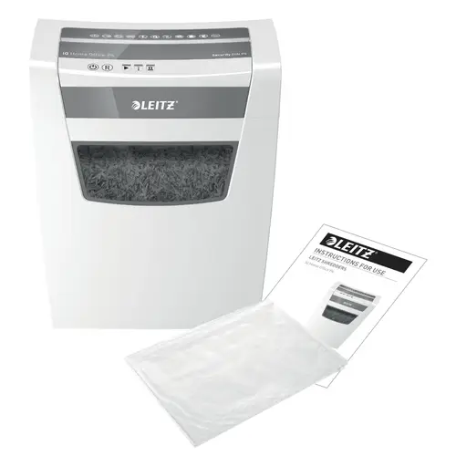 IQ Home Office P-4 triturador de papel Corte en partículas 22 cm Blanco - Imagen 7
