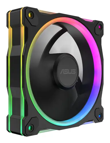 Prime MR120 Fan ARGB Black Carcasa del ordenador Ventilador 12 cm Negro - Imagen 2