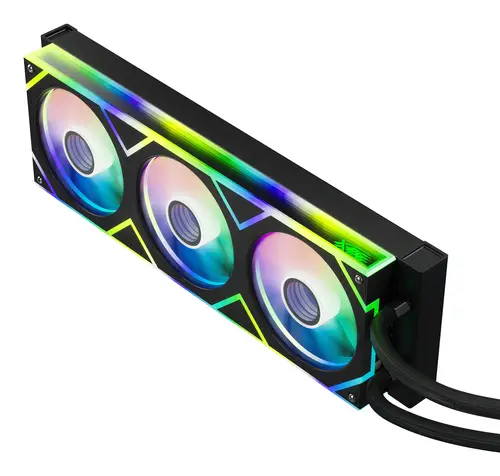 LEVANTE II 360 Procesador Sistema de refrigeración líquida todo en uno 12 cm Negro - Imagen 5