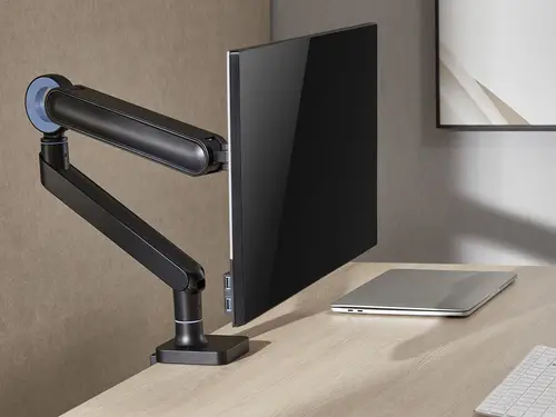 Soporte de escritorio para monitor de 17«-35», negro - Imagen 8