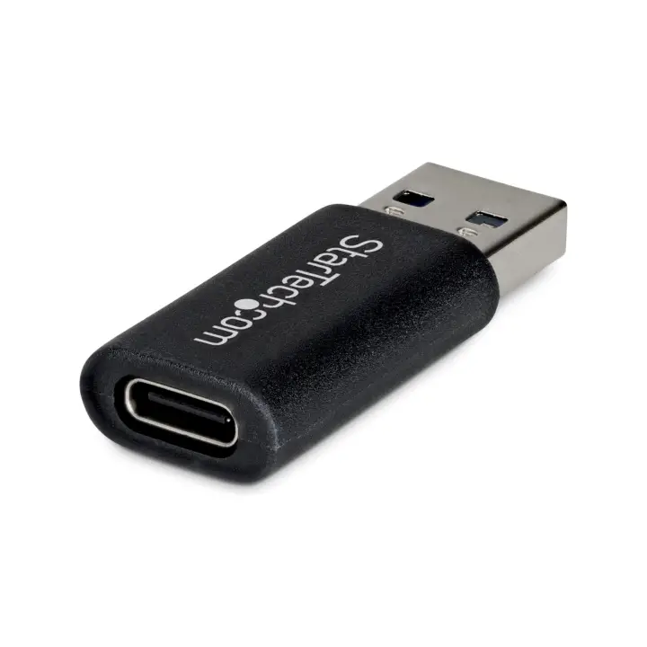Adaptador USB-A Macho a USB-C Hembra - Conversor a USB a Tipo C - USB a USB Tipo C - 10Gbps - 5V 900mA - Adaptador USB para Hubs o Cargadores