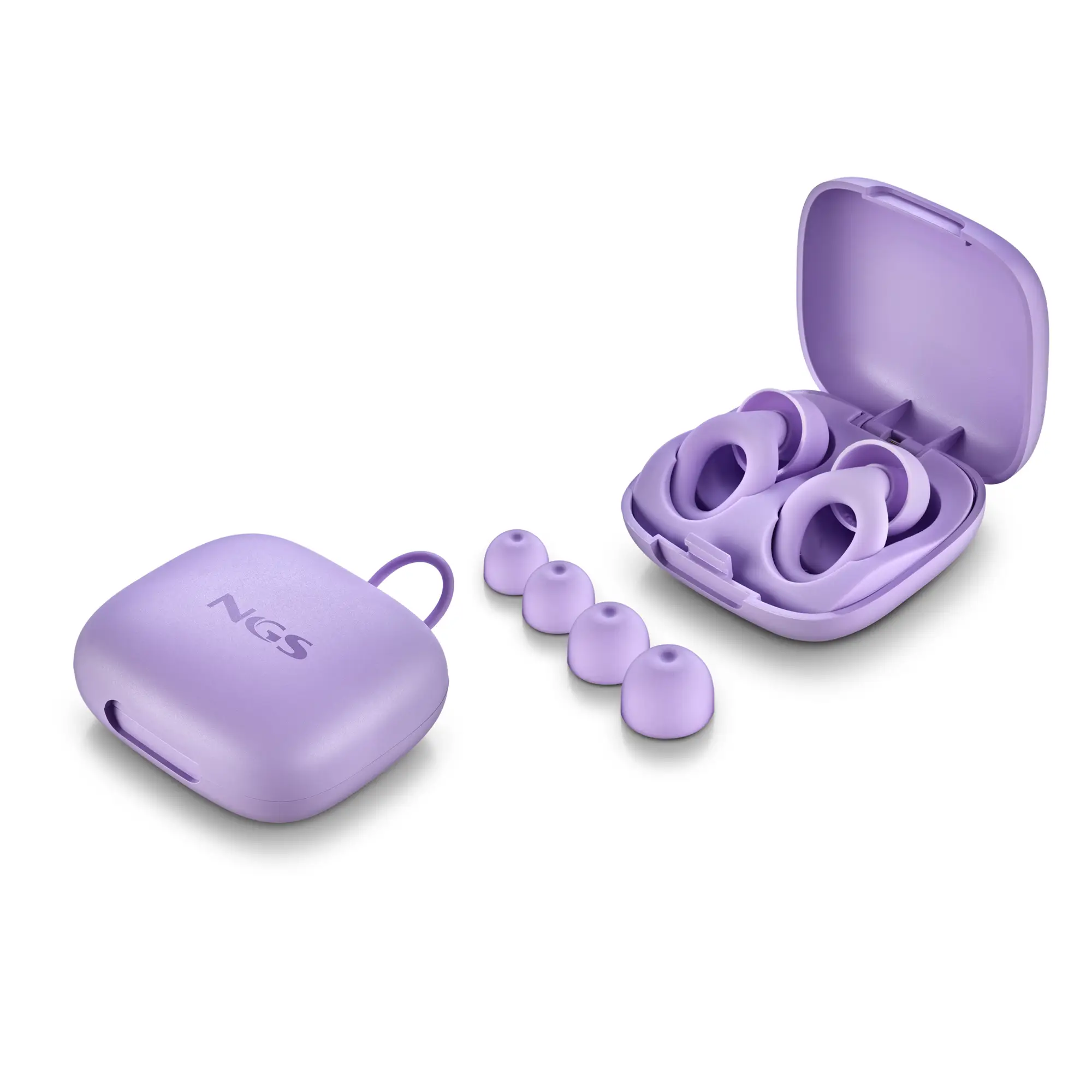 NOON PURPLE Tapón para oídos reutilizable Púrpura