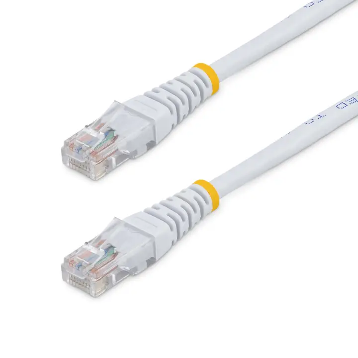 Cable de Red Ethernet 15m UTP Patch Cat5e Cat 5e RJ45 Moldeado - Blanco