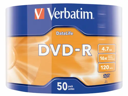43791 DVD en blanco 4,7 GB DVD-R 50 pieza(s) - Imagen 2