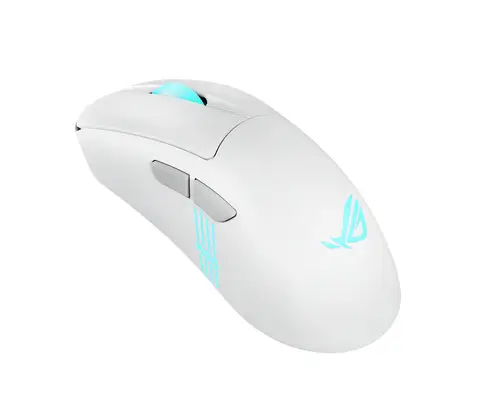 ROG Keris II Origin WHT ratón Juego mano derecha RF Wireless + Bluetooth + USB Type-A Óptico 42000 DPI - Imagen 9