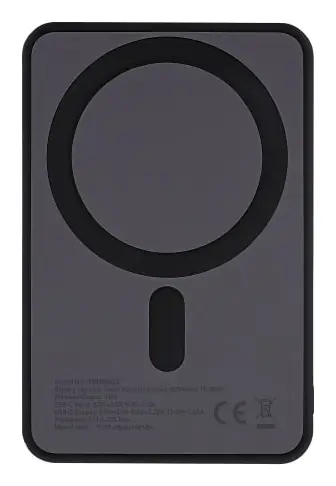 PBUMAG5 batería externa 5000 mAh Cargador inalámbrico Negro