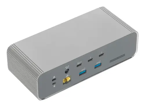 DOCK230EUZ base para portátil y replicador de puertos Alámbrico Thunderbolt 5 Plata - Imagen 11