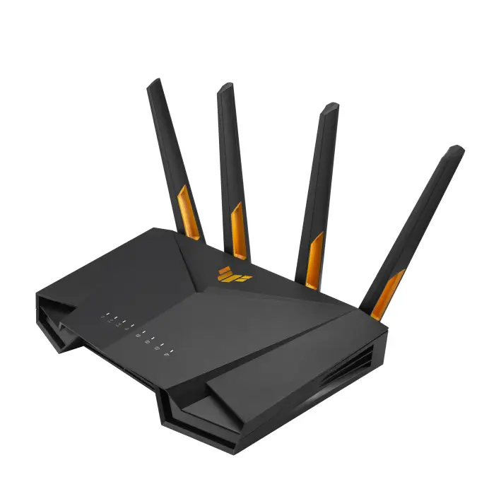 TUF Gaming AX3000 V2 router inalámbrico Gigabit Ethernet Doble banda (2,4 GHz / 5 GHz) Negro, Naranja - Imagen 6
