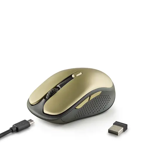 EVO RUST ratón Oficina mano derecha RF inalámbrico Óptico 1600 DPI - Imagen 2