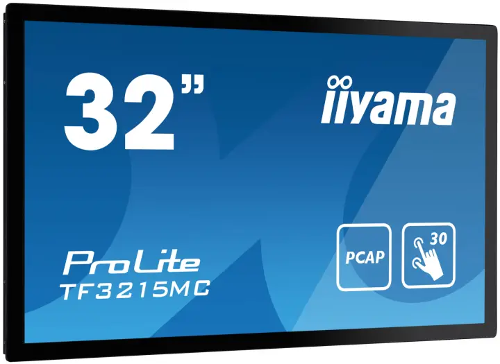 ProLite TF3215MC-B2 pantalla para PC 81,3 cm (32") 1920 x 1080 Pixeles Full HD LED Pantalla táctil Quiosco Negro