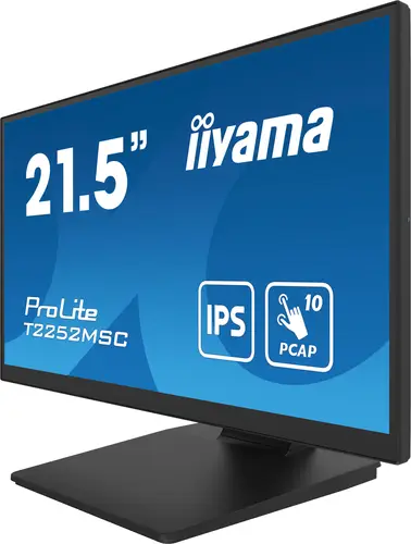 ProLite T2252MSC-B2AG pantalla para PC 54,6 cm (21.5") 1920 x 1080 Pixeles Full HD LCD Pantalla táctil Negro - Imagen 4