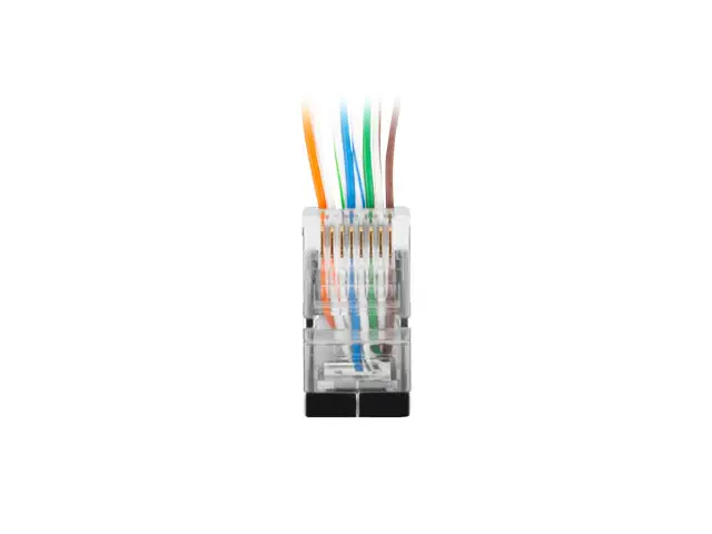 PLS-6020EZ conector RJ45 Transparente