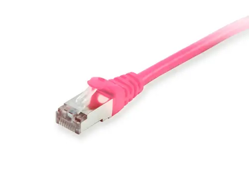 605580 cable de red Rosa 1 m Cat6 S/FTP (S-STP) - Imagen 2