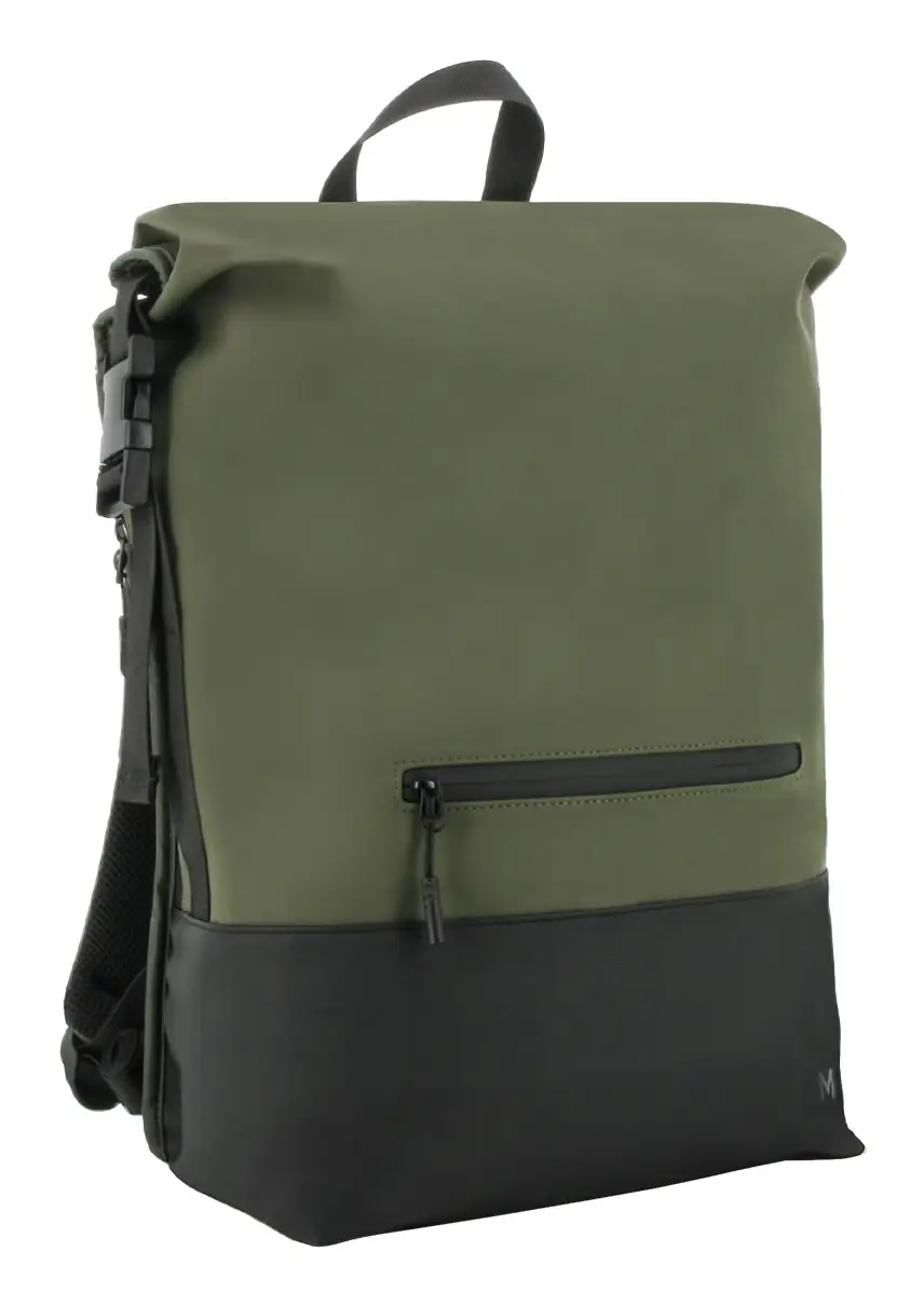 070006 maletines para portátil 40,6 cm (16") Mochila Negro, Caqui