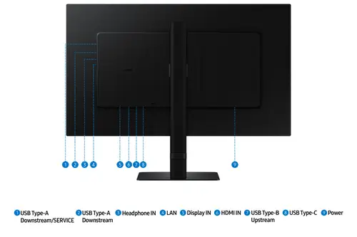 S80UD pantalla para PC 68,6 cm (27") 3840 x 2160 Pixeles 4K Ultra HD LCD Negro - Imagen 13